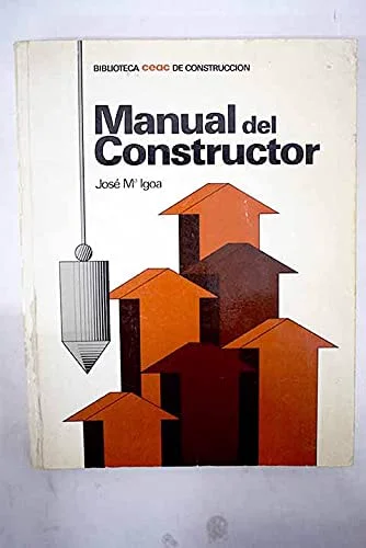 Portada del libro Manual del Constructor de José María Igoa