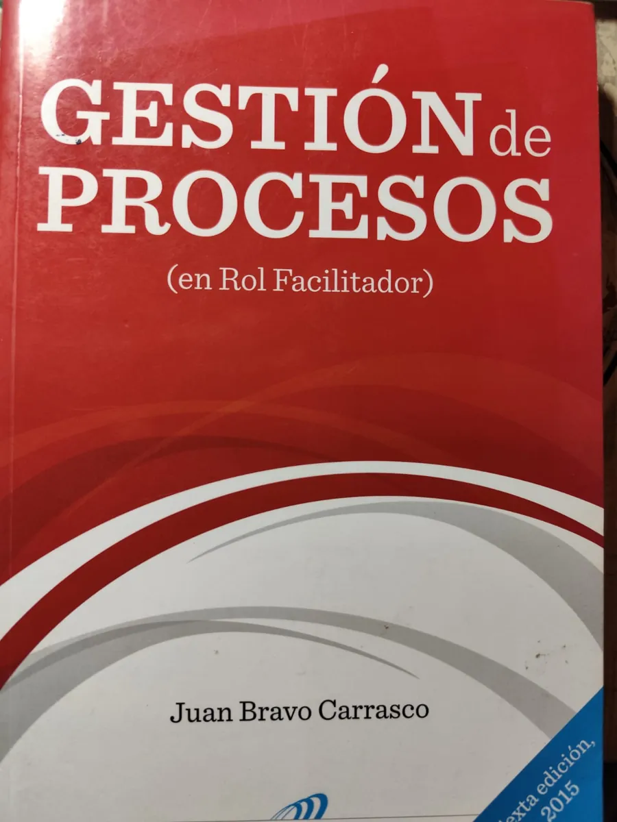Portada del libro Gestión de Procesos (en Rol Facilitador)