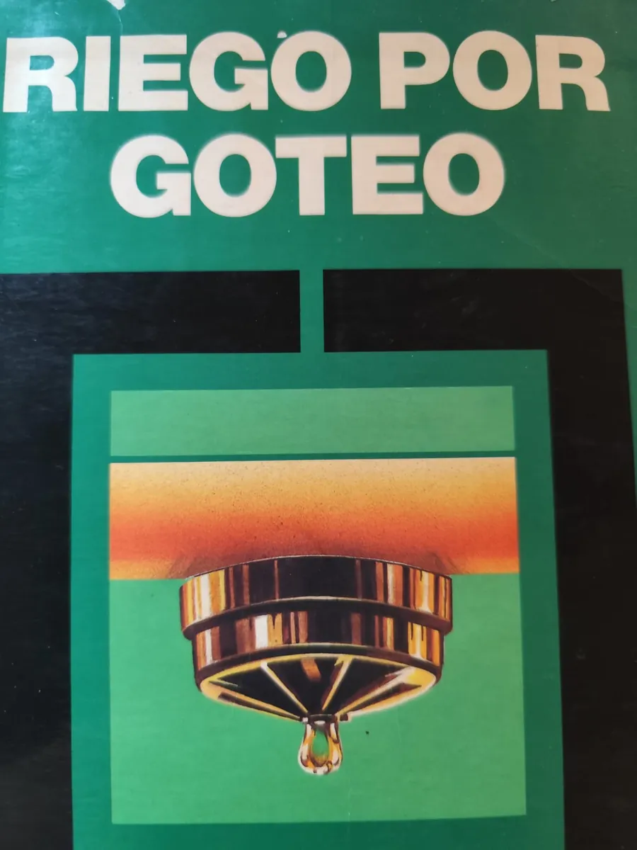 Portada del libro Riego por goteo